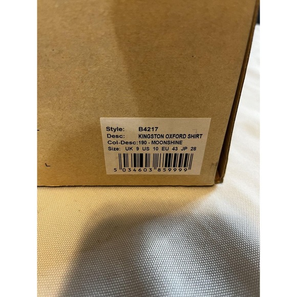NEW IN BOX Mens Fred Perry Gray Canvas Shoes Sneakers Size 10 main image 7